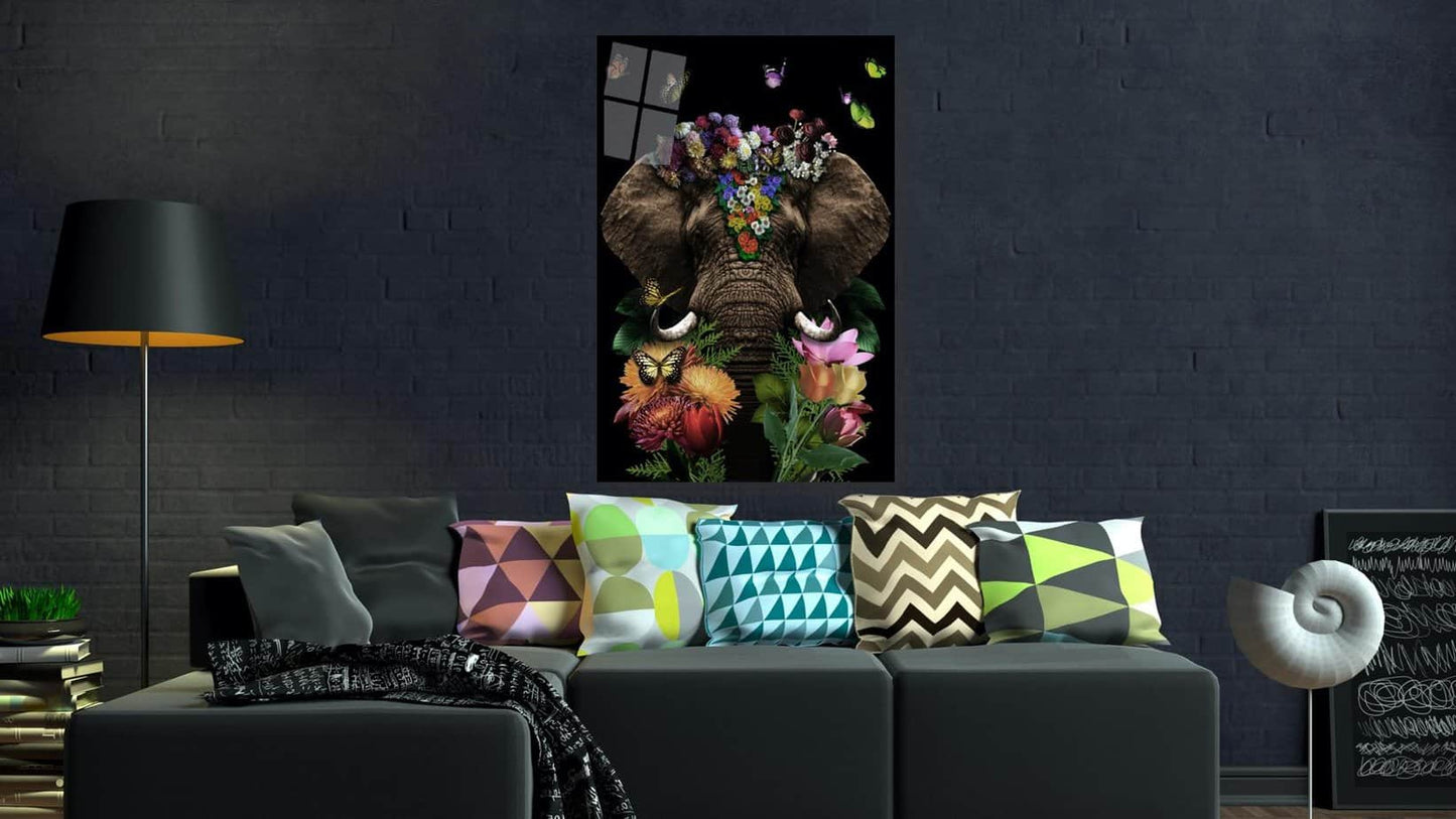 Elephant flowers Painting 2