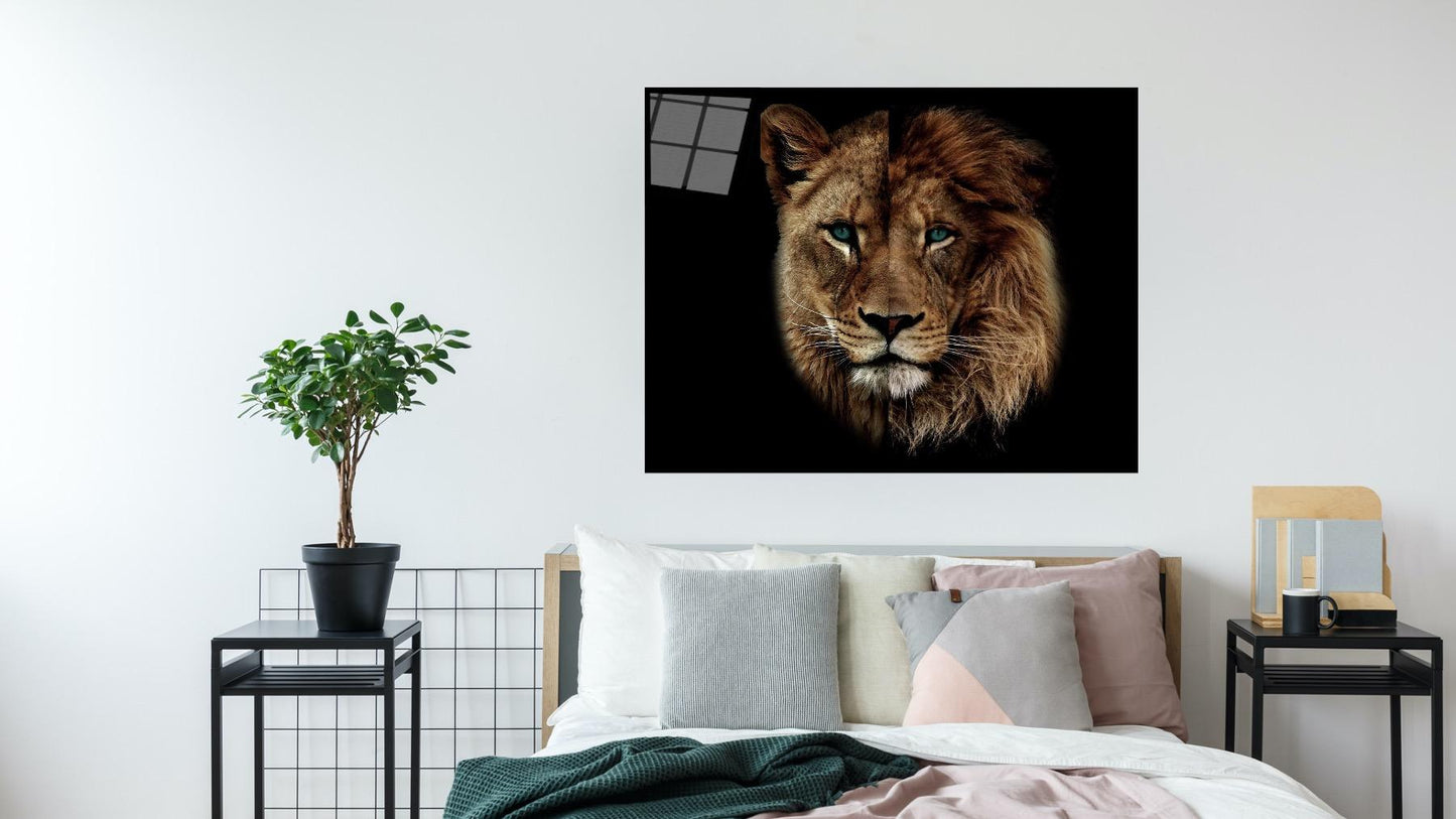 Lion couple Painting
